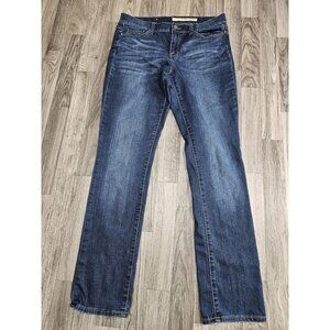 (3/$35) DKNY Jeans Womens 6 Blue Denim Straight Leg Classic Fit Casual Jeans
